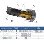 Imagen de Colilla Genebre Geflex DN8 80cm HH
