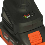 Imagen de Amoladora angular 115mm a batería c/2 bat 4 amp.