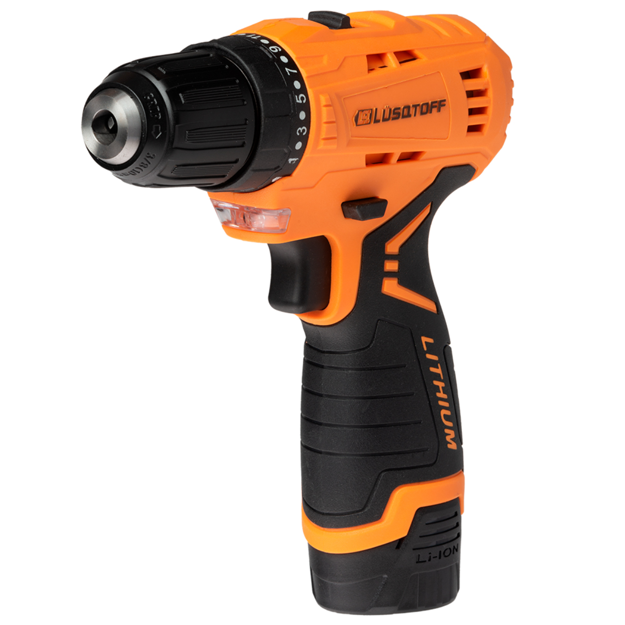 Imagen de Taladro atornillador a bateria 12V + Accesorios