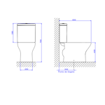Imagen de Inodoro con mochila Axis Barbante 30 cm