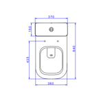 Imagen de Inodoro con mochila Axis Barbante 30 cm