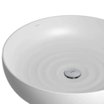 Imagen de Bacha de apoyo redonda 50 cm Gota blanca mate Deca