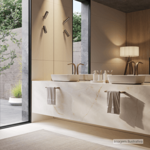 Imagen de Bacha de apoyo rectangular 50x35 cm Liquid Barbante Deca