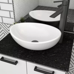 Imagen de Bacha de apoyo Oval 41x33 cm blanco Brillante Dmc