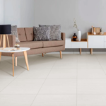 Imagen de Cerámica para piso y pared Napoli White Plus 60x60 cm Mate