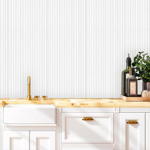 Imagen de Semigres para pared Rigato Bianco 37x74 cm Satinado y Rectificado