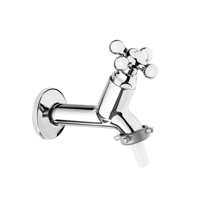 Imagen de Grifería de lavatorio de agua fría de pared corta Marujá cromado