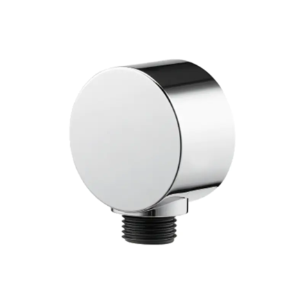 Imagen de Conexión para teléfono a pared cromada DMC