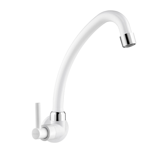 Imagen de Grifo de pared blanco LAGUNE VIQUA