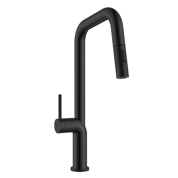 Imagen de Grifería de Cocina Monocomando de mesada Eon Extensible Negra Mate