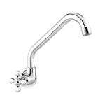 Imagen de Grifo pared pico largo Marujá cromo