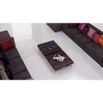 Imagen de Porcelanato para piso y pared Croma blanco 120x120 cm Pulido Brillante y rectificado