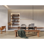 Imagen de Porcelanato para piso y pared Gales Sgr Natural 120x120 cm mate y rectificado