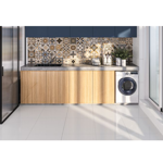 Imagen de Porcelanato para piso y pared Blanco 60x60 cm Pulido brillante y rectificado