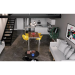 Imagen de Porcelanato para piso y pared Lumina Bk Act 58,4x117 cm Satinado y Rectificado