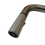 Imagen de Grifería de Cocina Monocomando de mesada Virtus Extensible Gris Satinado