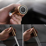 Imagen de Grifería de cocina Monocomando de mesada extensible Negro mate