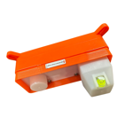 Imagen de Grifería de lavatorio Monocomando de pared Loft Gris Satinado