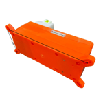 Imagen de Grifería de lavatorio Monocomando de pared Loft Gris Satinado