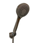 Imagen de Grifería de ducha Monocomando exterior con Transferencia Loft Gris Satinado