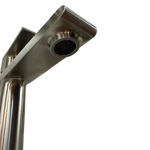 Imagen de Grifería de lavatorio Monocomando de mesada Loft Gris Satinado