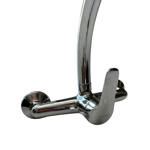 Imagen de Grifería de cocina Monocomando de pared Pico Alto Valencia Gris