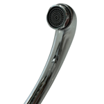 Imagen de Grifería de cocina Monocomando de pared Pico Alto Valencia Gris