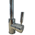 Imagen de Grifería de Cocina Monocomando de mesada Milano alto cromado