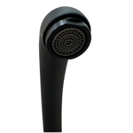 Imagen de Grifería de cocina Monocomando de mesada Capri Pico alto negro mate