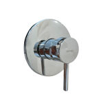 Imagen de Grifería de ducha Monocomando de embutir Milano Plateado Brillante