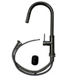 Imagen de Grifería de Cocina Monocomando de mesada Virtus Curvo Extensible Grafito Mate