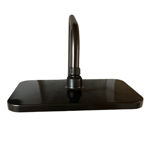 Imagen de Barral de ducha Monocomando Exterior con transferencia Grafito Satinado