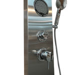 Imagen de Panel de ducha monocomando exterior 3 vías Austin