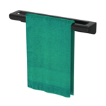 Imagen de TOALLERO 28CM NEGRO MATE