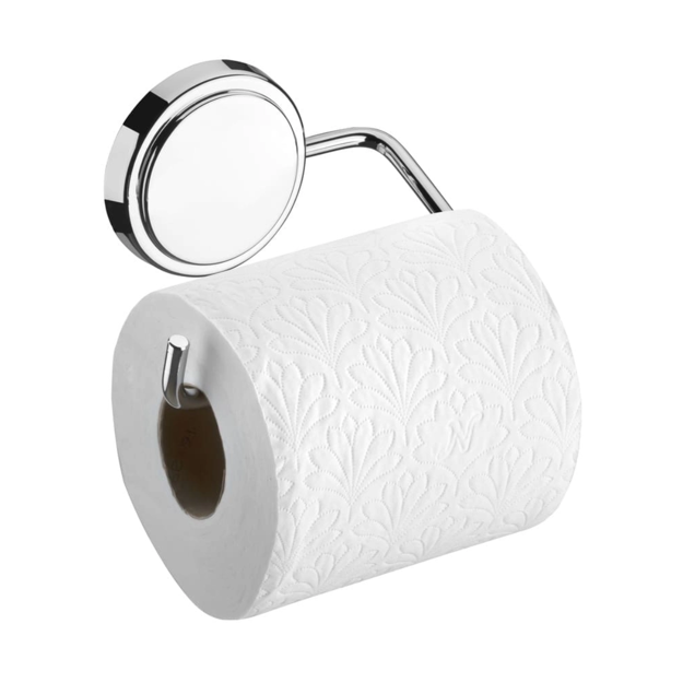 Imagen de PORTARROLLO ADHESIVO CROMO