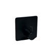 Imagen de Percha autoadhesiva Negro Mate GC
