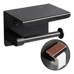 Imagen de Portarrollo autoadhesivo Negro Mate GC