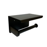 Imagen de Portarrollo autoadhesivo Negro Mate GC