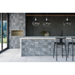 Imagen de Cerámica para pared Piedra Azul 32x62 cm Satinado