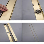 Imagen de Receptáculo lineal Oro Mate revestible 70 cm DMC