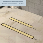 Imagen de Receptáculo lineal Oro Mate revestible 70 cm DMC