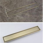 Imagen de Receptáculo lineal Oro Mate revestible 70 cm DMC