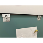 Imagen de Espejo LED 60x80 cm negro con desempañador cinta led silicona