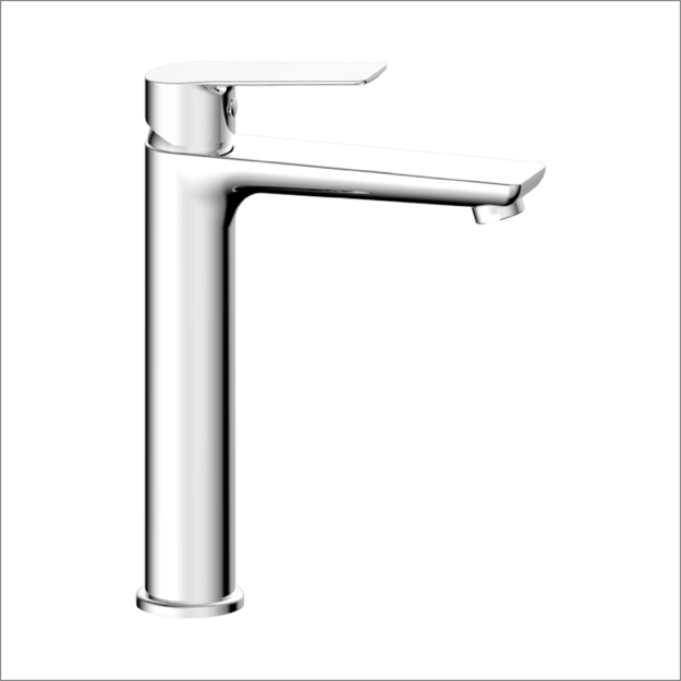 Imagen de Grifería de lavatorio Monocomando Alto de mesada Blaster Cromo