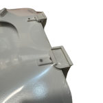 Imagen de Tapa inodoro MDF Vogue/Bari blanca herraje plástico