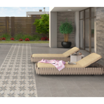 Imagen de Cerámica para piso y pared Linea hidráulica 31x31 cm Antideslizante Mate