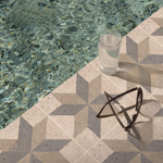 Imagen de Cerámica para piso y pared Linea hidráulica 31x31 cm Antideslizante Mate