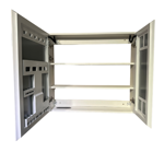 Imagen de Espejo botiquín 75 cm Vip blanco DMC