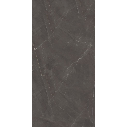 Imagen de Porcelanato para piso y pared Borghini Nero 58,4x117 cm Pulido Brillante y Rectificado