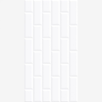 Imagen de Cerámica de pared 32A10 Ladrillo blanco 32x62 cm Brillo Rectificado